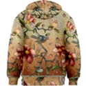 Flower Cubism Mosaic Vintage Kids  Zipper Hoodie Without Drawstring View2