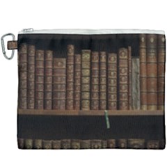 Books Covers Book Case Old Library Canvas Cosmetic Bag (xxxl) by Amaryn4rt