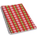 Festive Pattern Christmas Holiday 5.5  x 8.5  Notebook View1