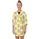 Fruit Food Juicy Organic Yellow Half Sleeve Chiffon Kimono View1