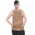 Abstract Marble Effect Earth Stone Texture Men s Sleeveless Hoodie View1