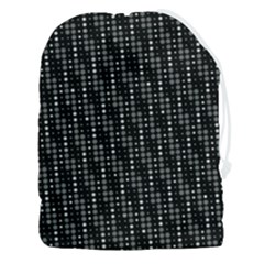 Illustration  Dots Dot Geometric Pattern Digital Art Drawstring Pouch (3xl) by Wegoenart