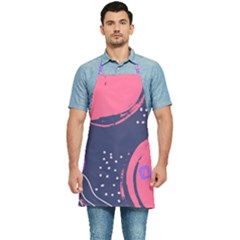 Illustration Abstract Background Shape Kitchen Apron by Wegoenart