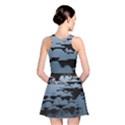 Illustration Background Pattern Modernart Reversible Skater Dress View2