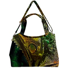 Chameleon Reptile Lizard Animal Double Compartment Shoulder Bag by Wegoenart