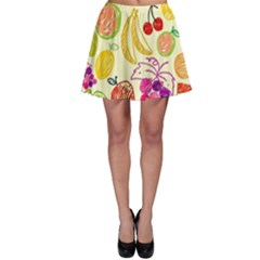 Seamless-fruit Skater Skirt by nateshop