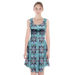 Floral Pattern Floral Motif Racerback Midi Dress by Wegoenart