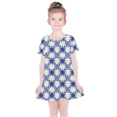 Background Pattern Texture Design Kids  Simple Cotton Dress by Wegoenart