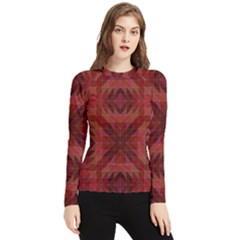 Maroon Women s Long Sleeve Rash Guard