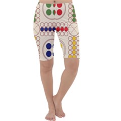 Ludo Game Cropped Leggings  by Wegoenart