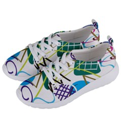 Abstract Pattern Women s Lightweight Sports Shoes by Wegoenart