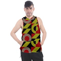 Illustration Background Pattern Texture Design Men s Sleeveless Hoodie by Wegoenart