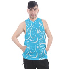 Illustration Scribble Reason Design Pattern Men s Sleeveless Hoodie by Wegoenart