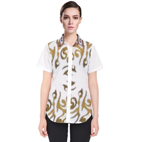 Im Fourth Dimension Colour 37 Women s Short Sleeve Shirt by imanmulyana