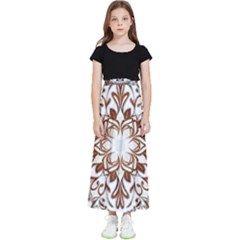 Im Fourth Dimension Colour 43 Kids  Flared Maxi Skirt by imanmulyana