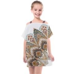 Im Fourth Dimension Colour 52 Kids  One Piece Chiffon Dress by imanmulyana