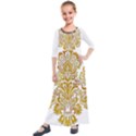 IM Fourth Dimension Colour 53 Kids  Quarter Sleeve Maxi Dress View1