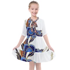 Im Fourth Dimension Colour 58 Kids  All Frills Chiffon Dress by imanmulyana