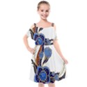 IM Fourth Dimension Colour 58 Kids  Cut Out Shoulders Chiffon Dress View1