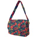 Leaves Pattern Wallpaper Seamless Courier Bag View2