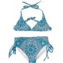 Mandala Blue Kids  Classic Bikini Set View1