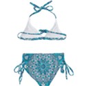 Mandala Blue Kids  Classic Bikini Set View2