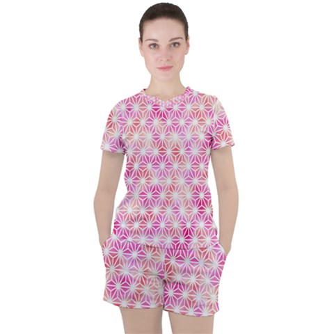 Traditional-patterns Women s Tee And Shorts Set by nateshop