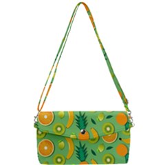 Fruit Tropical Pattern Design Art Removable Strap Clutch Bag by danenraven