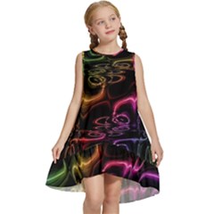 Patina Swirl Kids  Frill Swing Dress by MRNStudios