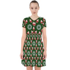 Xmas Christmas Background Adorable In Chiffon Dress by danenraven