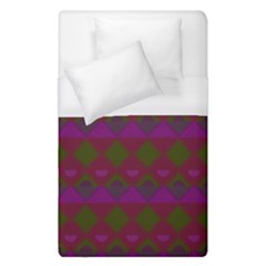 Illustration Argyle Pattern Argyle Background Duvet Cover (single Size) by danenraven