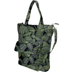 Leaves Foliage Botany Plant Shoulder Tote Bag by Ravend