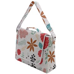 Nature Flora Background Wallpaper Box Up Messenger Bag by Ravend