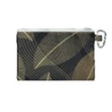 Leaves Nature Art Design Pattern Canvas Cosmetic Bag (Medium) View2