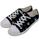 Illustration Cosmos Cosmo Rocket Spaceship Ufo Men s Low Top Canvas Sneakers View2