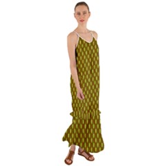 All The Green Apples  Cami Maxi Ruffle Chiffon Dress by ConteMonfrey