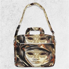 Artistic Venetian Mask Macbook Pro 13  Shoulder Laptop Bag  by ConteMonfrey