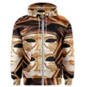 Venetian Mask Men s Zipper Hoodie View1