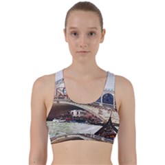 Lovely Gondola Ride - Venetian Bridge Back Weave Sports Bra by ConteMonfrey