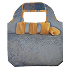 Pasta Is Art - Italian Food Premium Foldable Grocery Recycle Bag by ConteMonfrey