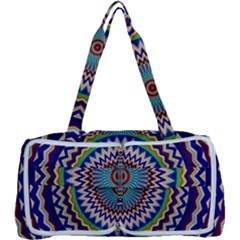 Kaleidoscope Geometric Circles Multi Function Bag by danenraven