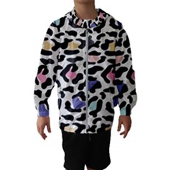 Jaguar Spots Colorful Kids  Hooded Windbreaker by ConteMonfreyShop