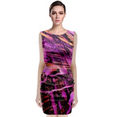 Mirror Fractal Classic Sleeveless Midi Dress by Sparkle