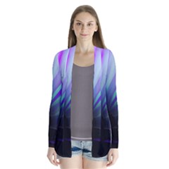 Mirror Fractal Drape Collar Cardigan by Sparkle