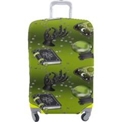 Ocultism Wicca Real Witch Halloween  Luggage Cover (large) by ConteMonfrey