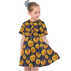 Jack O Lantern  Kids  Sailor Dress by ConteMonfrey