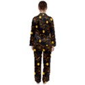 Halloween Background Pattern Satin Long Sleeve Pajamas Set View2