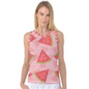 Background Watermelon Pattern Fruit Women s Basketball Tank Top View1