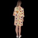 Cupcake Pattern Lollipop Velour Kimono Dress View4