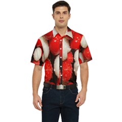 Beads Men s Short Sleeve Pocket Shirt  by artworkshop